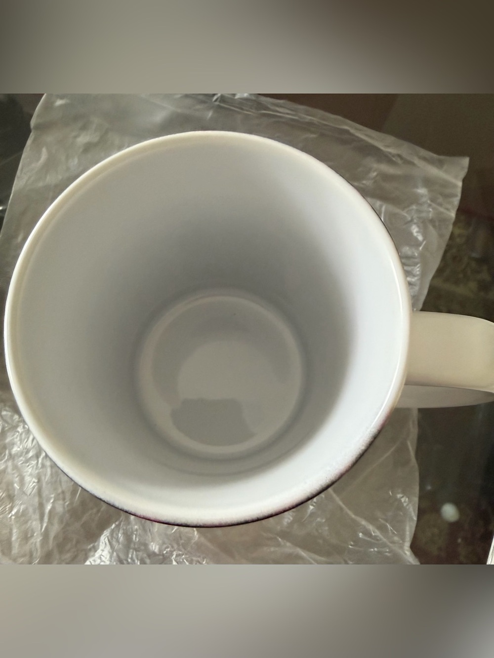 Black Mug with Multicolor Monogram Price Firm - Picture 3 of 3